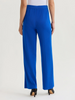Image of Misook Wide Leg Knit Pant - Aegean Blue