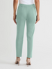 Image of Misook Slim Leg Knit Pant - Mystic Green