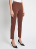 Image of Misook Slim Leg Knit Pant - Truffle