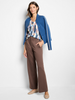 Image of NIC+ZOE Brushstrokes Waffle Sweater - Neutral Multi