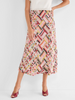 Image of NIC+ZOE Colorweave Slip Skirt - Pink/Multi