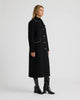 Image of NVLT Studded Faux Wool Maxi Coat - Black