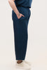 Image of Nally & Millie Wide Leg Pull On Pant - Navy