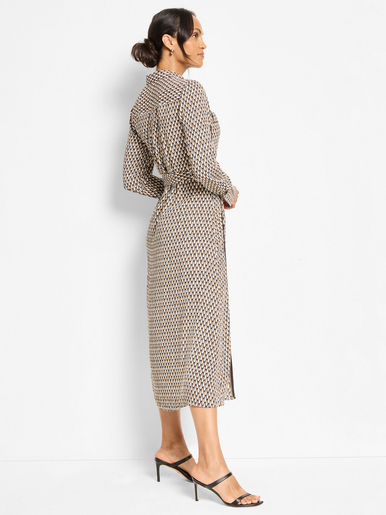 NIC+ZOE Abstract Dot Juni Dress - Neutral/Multi