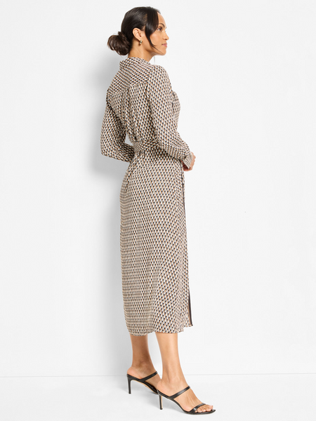 NIC+ZOE Abstract Dot Juni Dress - Neutral/Multi