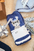 Image of PJ Salvage Llamakkah Fun Socks - Dark Periwinkle