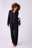 Image of PJ Salvage Modal Dreams 3 Piece Pajama Set - Black