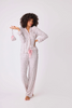 Image of PJ Salvage Modal Dreams 3 Piece Pajama Set - Stone