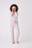 Image of PJ Salvage Modal Dreams 3 Piece Pajama Set - Stone