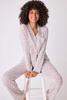 Image of PJ Salvage Modal Dreams 3 Piece Pajama Set - Stone