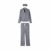 Image of PJ Salvage Wild Dreams Modal 3 Piece Pajama Set - Charcoal