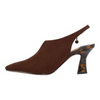 Image of J. Reneé Prissy Slingback - Chocolate/Tortoise