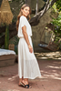 Image of Paparazzi 2-Piece Bubble Hem Top & Skirt Set - Ivory