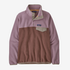 Image of Patagonia Women's Lightweight Synchilla® Snap-T® Fleece Pullover - Dulse Mauve