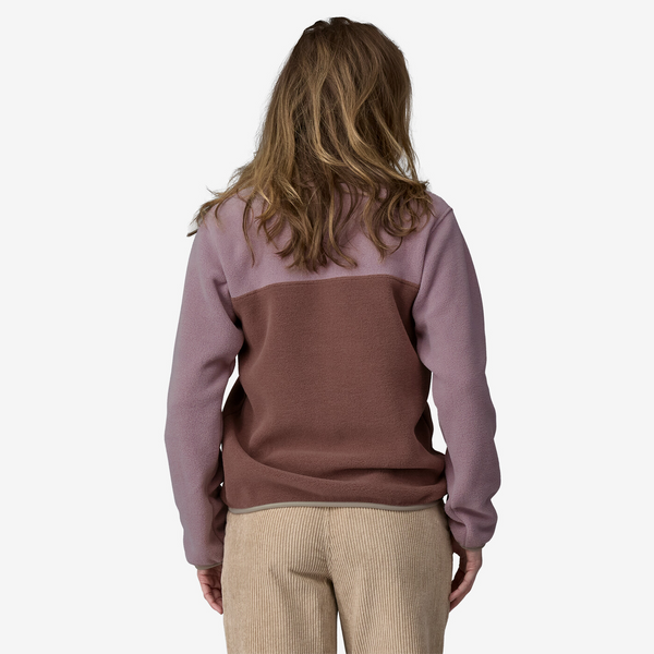 Patagonia Women's Lightweight Synchilla® Snap-T® Fleece Pullover - Dulse Mauve