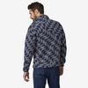 Image of Patagonia Men's Lightweight Synchilla® Snap-T® Fleece Pullover - Synched Flight/New Navy