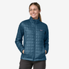 Image of Patagonia Women's Nano Puff Jacket - Lagom Blue