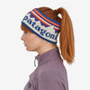 Image of Patagonia Powder Town Headband - Fitz Roy Sunrise Knit/Birch White