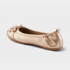 Image of Patrizia by Spring Step Ballay Bow Ballet Flat - Bronze
