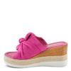 Image of Patrizia by Spring Step Bellaluce Knotted Wedge Sandal - Hot Pink