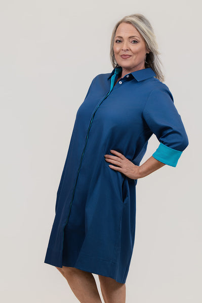 Perlavera Blake Dress - Azul