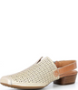 Image of Pikolinos Alameda Square Toe Low Heel Slingback - Natural