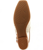 Image of Pikolinos Alameda Square Toe Low Heel Slingback - Natural