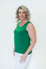 Image of Pure Essence Bamboo Jersey Tank Top - Kelly Green *Take 25% Off*