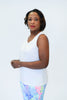 Image of Pure Essence Bamboo Jersey Tank Top - White