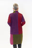 Image of Pure Essence Color Block Sweater Knit Open Front Cardigan - Multicolor