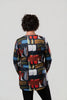 Image of Pure Essence Abstract Print V-Neck Tunic - Multi