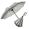 Image of RainCaper Reverse Umbrella - Tiffany Magnolia