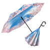 Image of RainCaper Reverse Umbrella - Cherry Blossoms