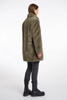 Image of Rino & Pelle Nonna Single Breasted Faux Fur Button Front Coat - Soft Green
