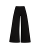 Image of Ripley Rader Ponte Knit Wide Leg Crop Pant - Black