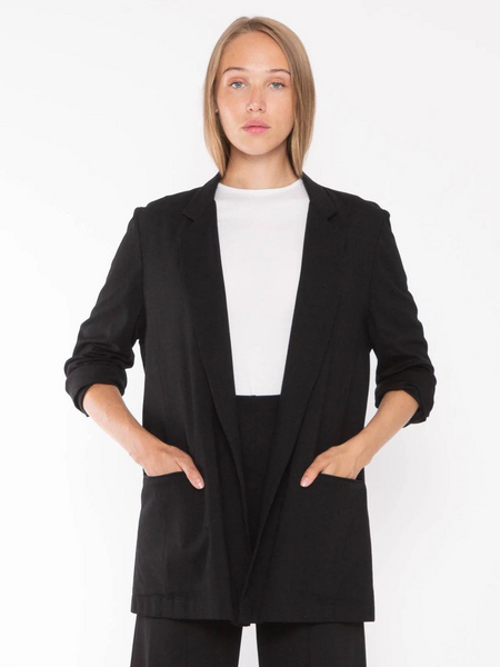 Ripley Rader Ponte Knit Oversized Blazer - Black