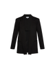 Image of Ripley Rader Ponte Knit Oversized Blazer - Black