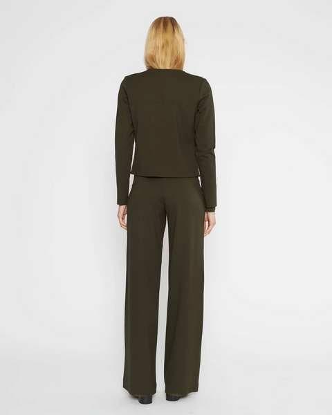 Ripley Rader Ponte Knit Bolero - Olive