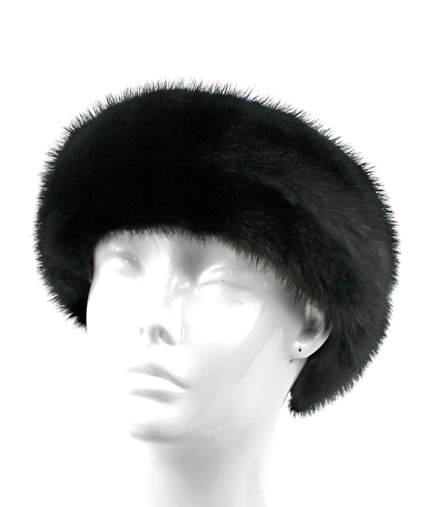 Rippe's Furs Mink Fur Headband - Black