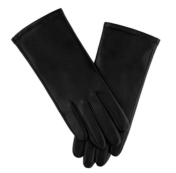 Rippe's Furs Leather Gloves - Black