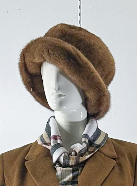 Rippe's Furs Mink Bucket Hat - Whiskey