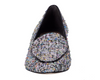 Image of Ros Hommerson Honey Boucle Low Heel Pump - Multicolor/Black