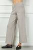 Image of See and Be Seen Sweater Knit Wide Leg Pant - Mocha