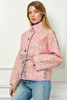 Image of See and Be Seen Reversible Quilted Jacket - Multicolor