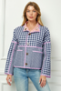 Image of See and Be Seen Reversible Quilted Jacket - Multicolor