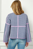 Image of See and Be Seen Reversible Quilted Jacket - Multicolor