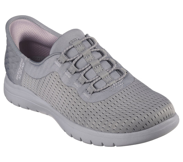 Skechers Slip Ins On The Go Flex Clever - Grey *Take an EXTRA 25% Off*