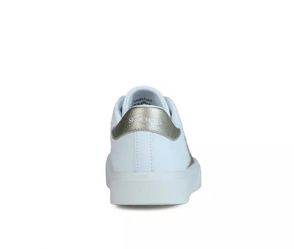 Skechers Eden LX Beaming Glory Sneaker - White/Gold *Take an EXTRA 25% Off*