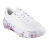 Image of Skechers Cordova Classic Painted Floral Sneaker - White/Multicolor