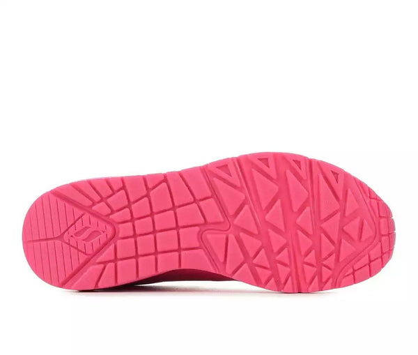 Skechers Uno Night Shades Sneaker - Hot Pink *Take an EXTRA 1/2 Off*